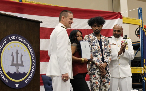 Navy Meteorology and Oceanography Command Says Fair Winds, Following Seas to Lt. Cmdr. Kabran “KJ” Johnson