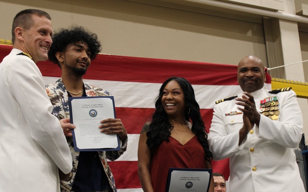 Navy Meteorology and Oceanography Command Says Fair Winds, Following Seas to Lt. Cmdr. Kabran “KJ” Johnson