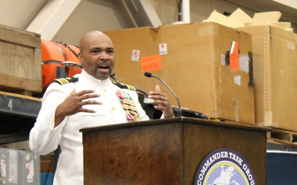 Navy Meteorology and Oceanography Command Says Fair Winds, Following Seas to Lt. Cmdr. Kabran “KJ” Johnson