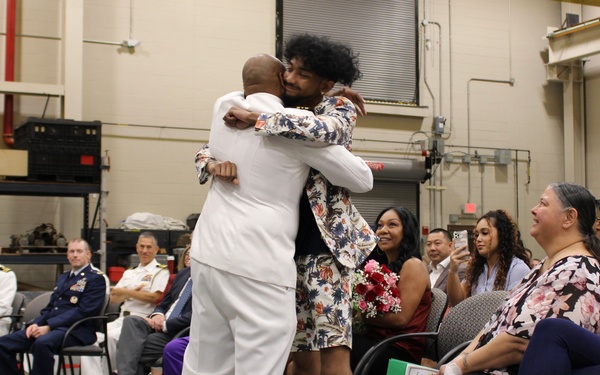 Navy Meteorology and Oceanography Command Says Fair Winds, Following Seas to Lt. Cmdr. Kabran “KJ” Johnson