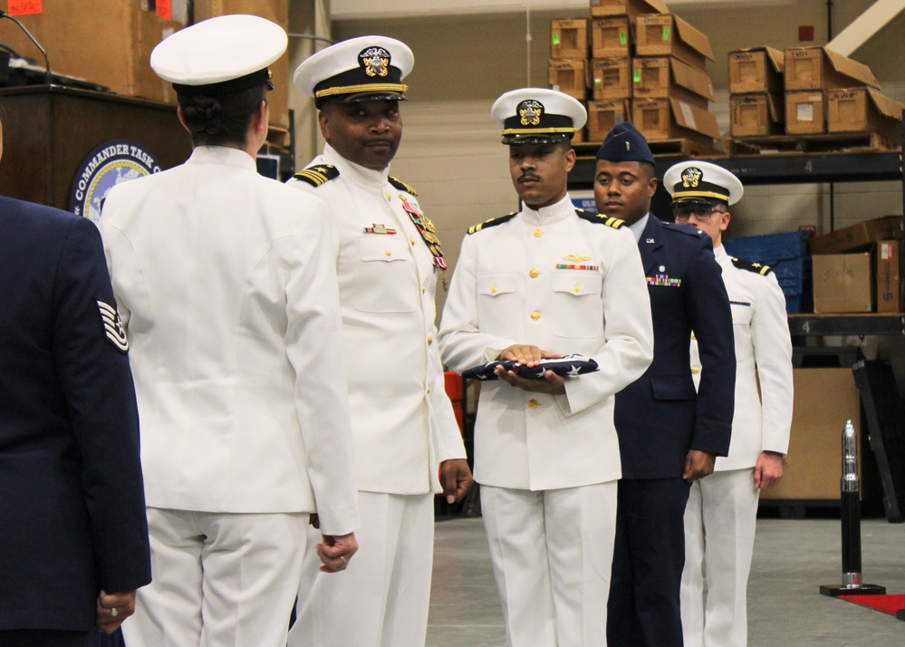 Navy Meteorology and Oceanography Command Says Fair Winds, Following Seas to Lt. Cmdr. Kabran “KJ” Johnson