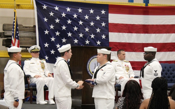 Navy Meteorology and Oceanography Command Says Fair Winds, Following Seas to Lt. Cmdr. Kabran “KJ” Johnson