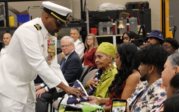 Navy Meteorology and Oceanography Command Says Fair Winds, Following Seas to Lt. Cmdr. Kabran “KJ” Johnson