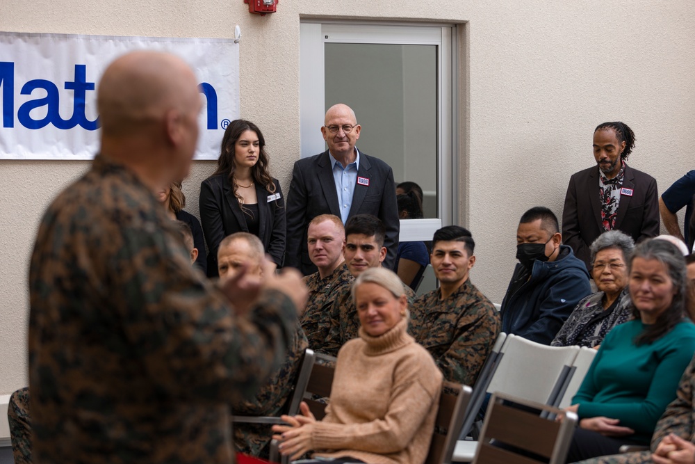 Camp Schwab celebrates the opening of its new USO