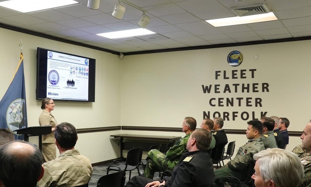 Fleet Weather Center Norfolk Hosts Foreign Partners