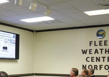 Fleet Weather Center Norfolk Hosts Foreign Partners