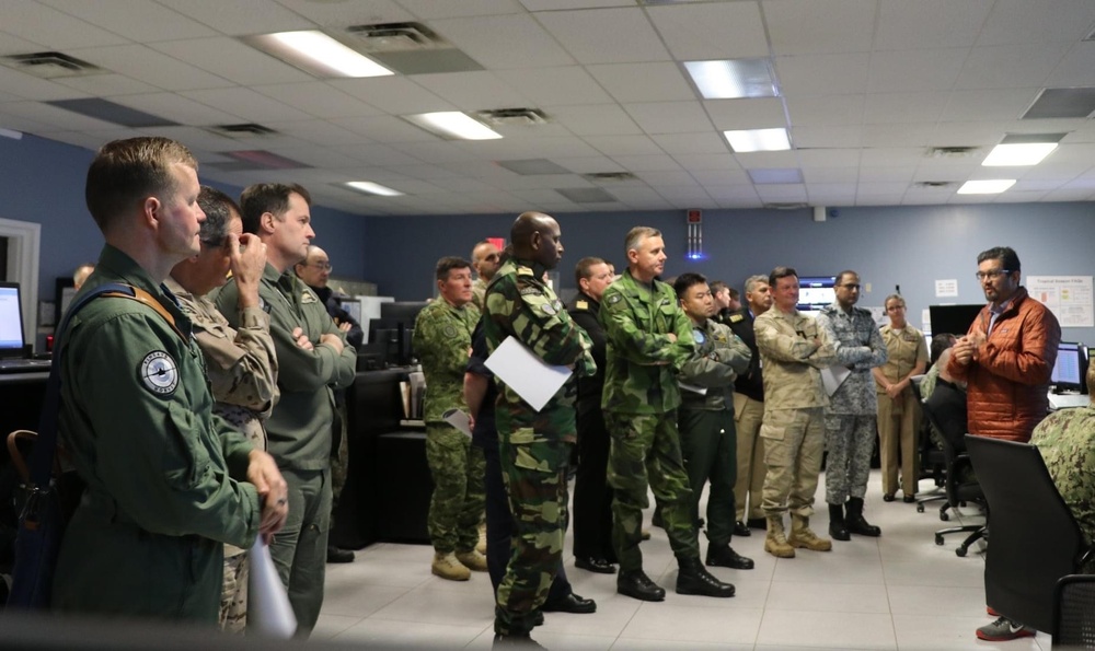 Fleet Weather Center Norfolk Hosts Foreign Partners