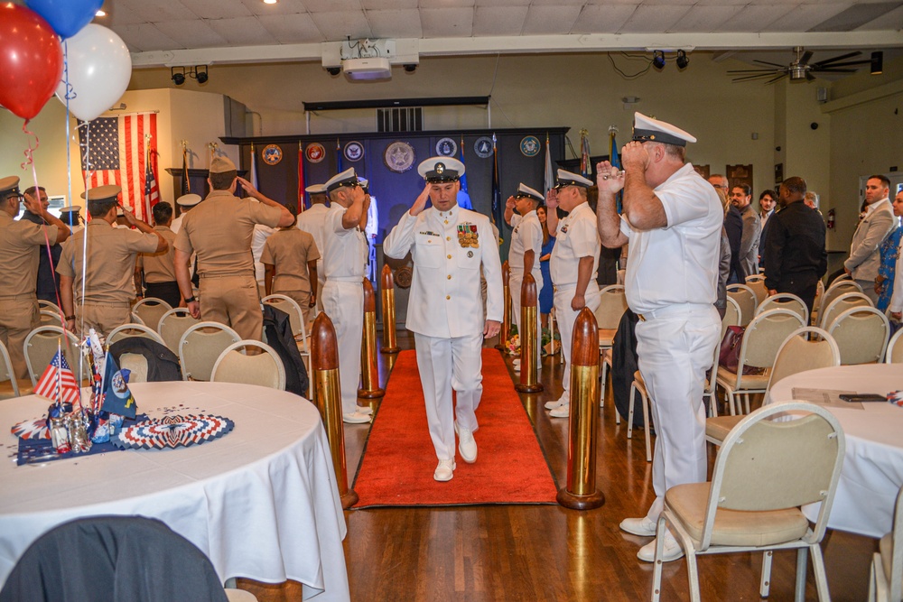 MSRON 11 holds a Retirement Ceremony for YNC Nicholas J. Zirpoli