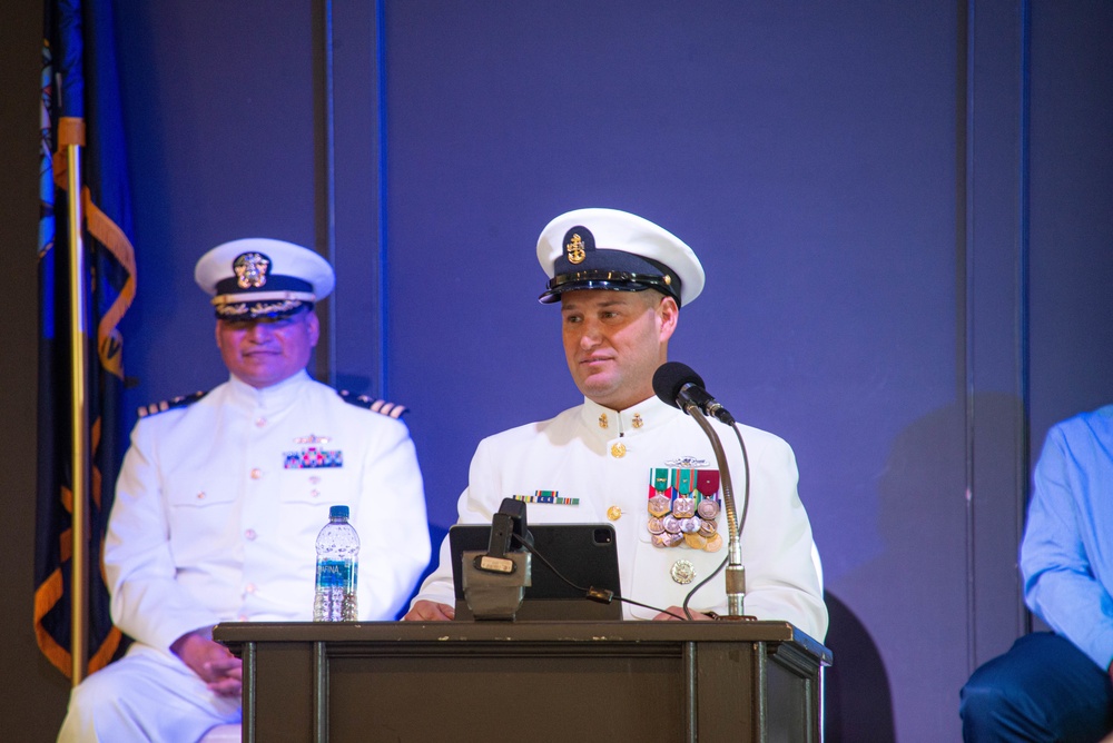 MSRON 11 holds a Retirement Ceremony for YNC Nicholas J. Zirpoli