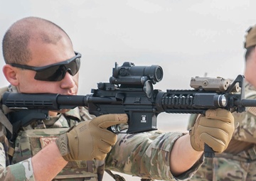 386th Expeditionary Security Forces Squadron hone their skills…ready for any fight