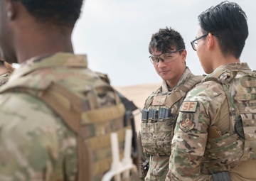 386th Expeditionary Security Forces Squadron hone their skills…ready for any fight