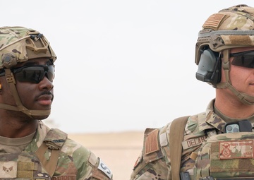 386th Expeditionary Security Forces Squadron hone their skills…ready for any fight