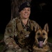 SSgt. Shanna McCarter and MWD Dina