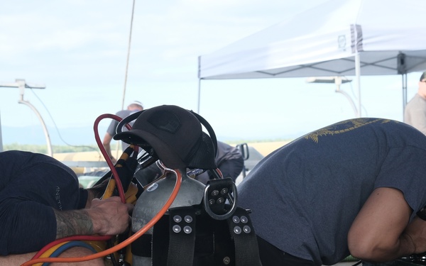 DPAA and MDSU Company 1-6 Conduct Dive Operations near Solomon Islands