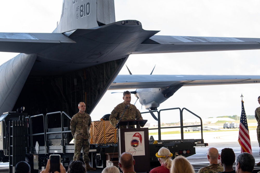 71st Operation Christmas Drop kicks off at Andersen AFB with Push Ceremony