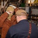 USS Bataan Lights Off Forward Boiler