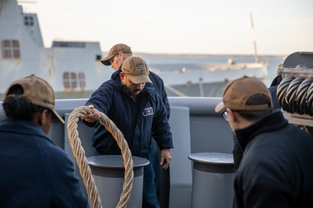 USS Bataan Gets Underway for SWATT