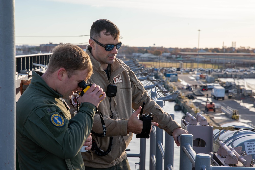 USS Bataan Gets Underway for SWATT