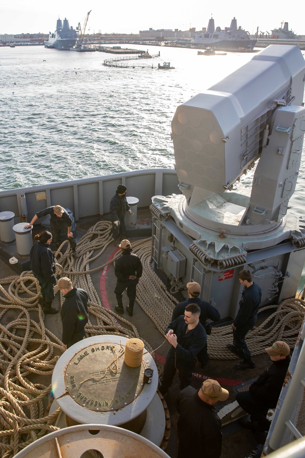 USS Bataan Gets Underway for SWATT