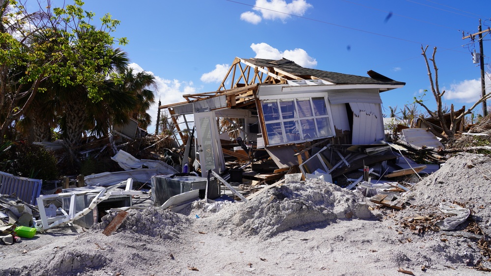Impacts of Hurricane Ian on Sanibel Island, FL