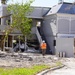 Workers Survey Damages Caused by Hurricane Ian