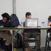 FEMA Corps Members wait for Survivors Disaster Recovery Center on Sanibel Island