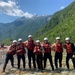 MSGs go white water rafting in Slovenia