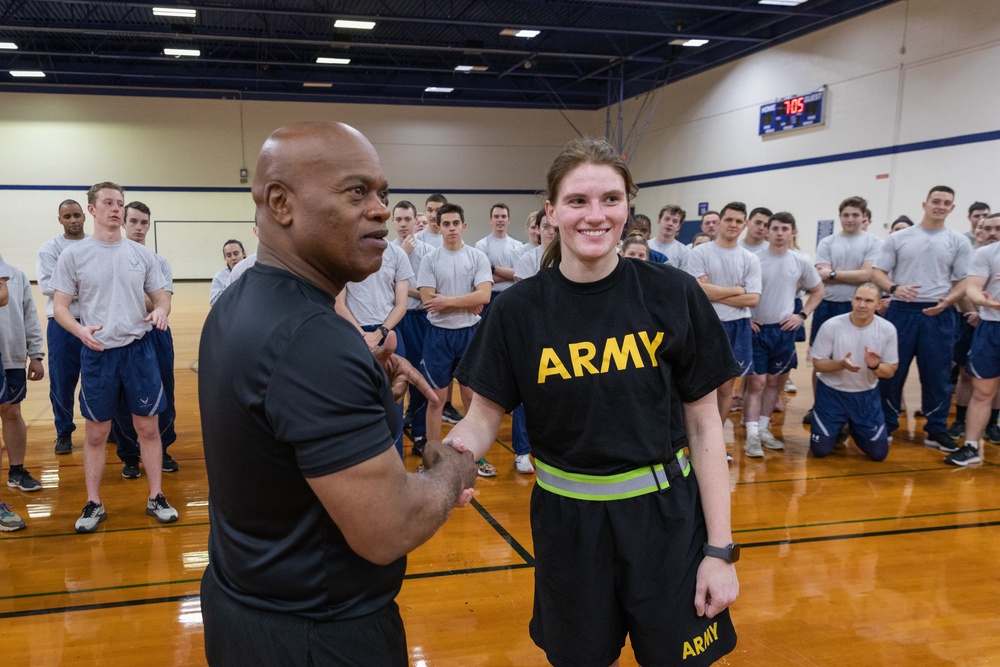 National Guard SEA addresses UK ROTC