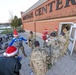 Fort Drum NCOs march on a mission to deliver a “Mountain of Toys”