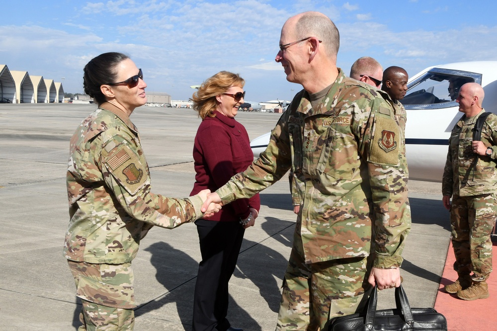 AFMC command team arrives at Robins