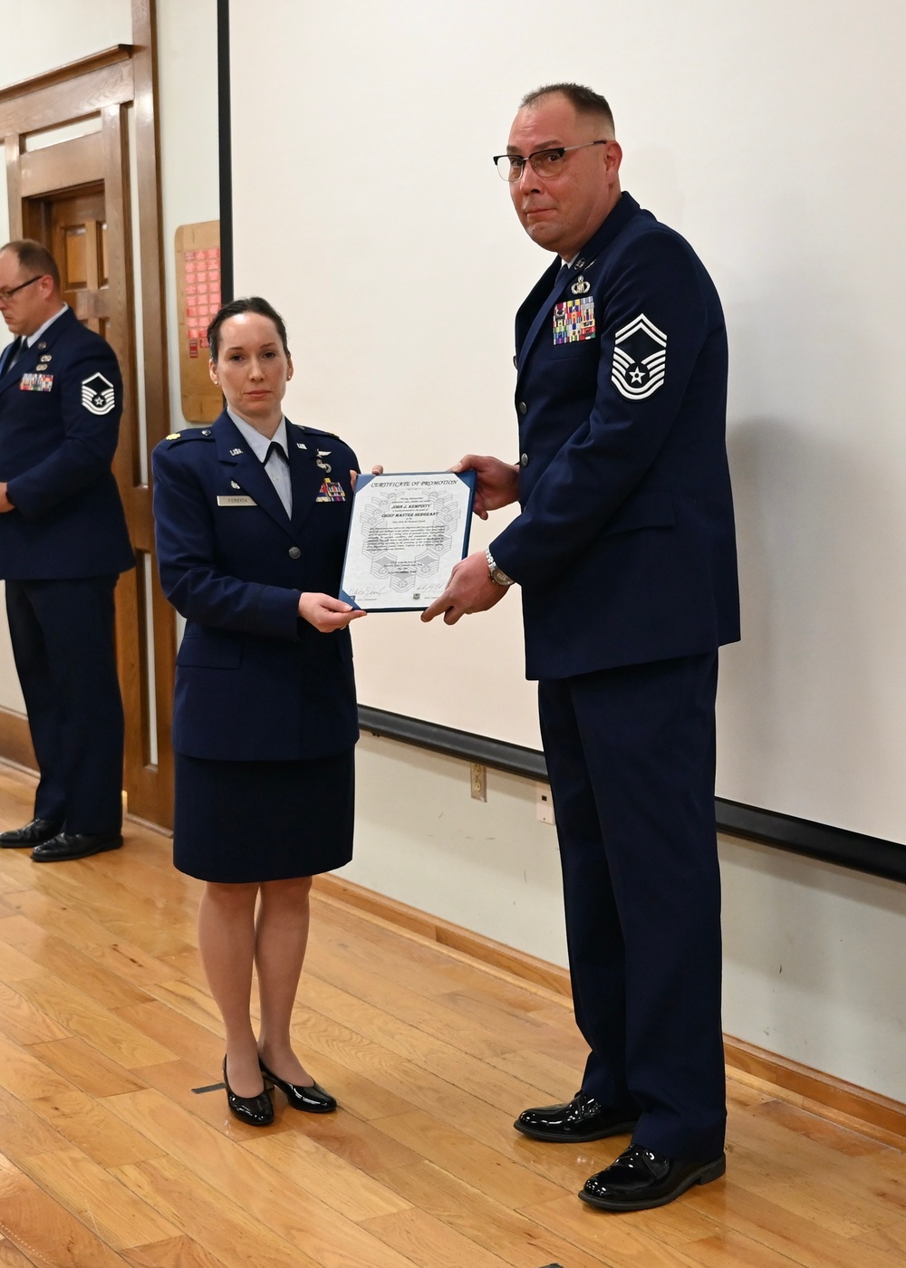 CMSgt John Kempisty Promoted