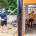 USNS Comfort Sailors Paint a Community Center - Dominican Republic