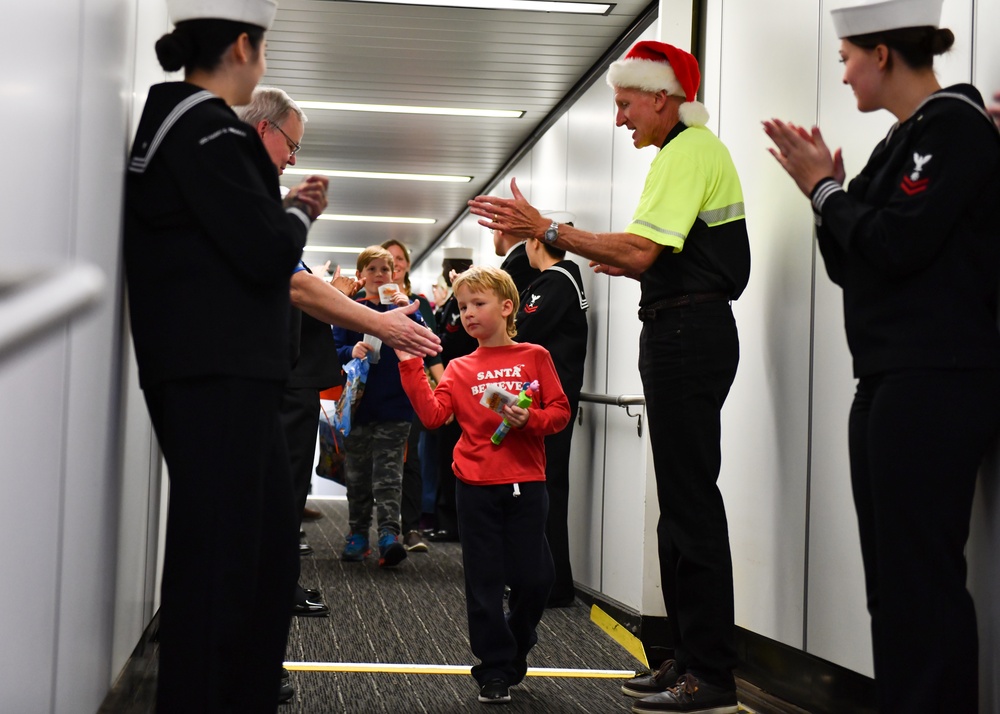 The Snowball Express Sends Gold Star Families to Disney from Norfolk