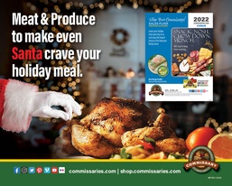 Want greater savings for your holiday meals? The commissary features low prices on items featured in Dec. 5-18 regional sales flyers