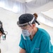 Canadian Armed Forces assigned to the USNS Comfort perform medical and dental care at medical site in Azua, Dominican Republic during Continuing Promise 2022