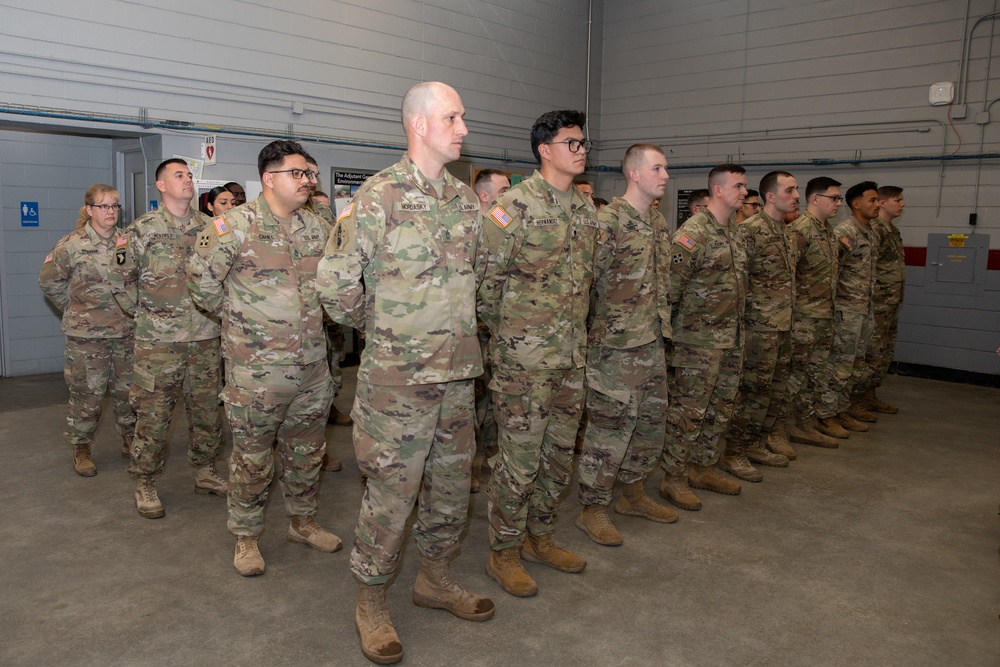 Vermont Field Artillery Casing of Colors Ceremony