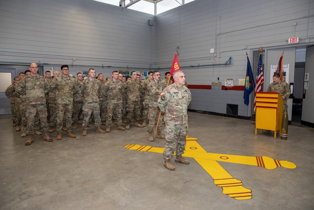 Vermont Field Artillery Casing of Colors Ceremony