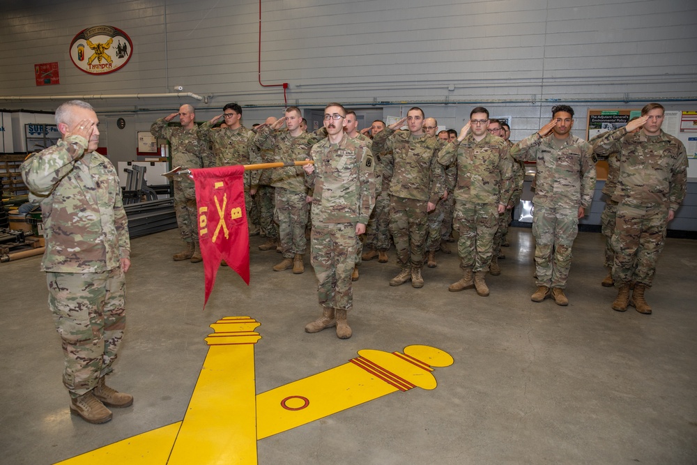 Vermont Field Artillery Casing of Colors Ceremony