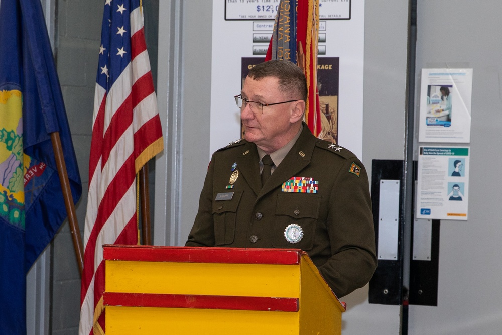 Vermont Field Artillery Casing of Colors Ceremony