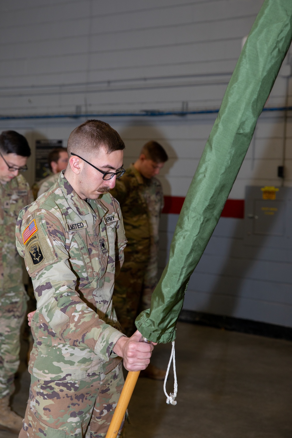 Vermont Field Artillery Casing of Colors Ceremony