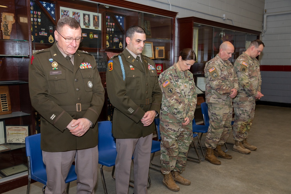 Vermont Field Artillery Casing of Colors Ceremony