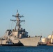 USS Decatur (DDG 73) arrives for groom at Port Hueneme Division