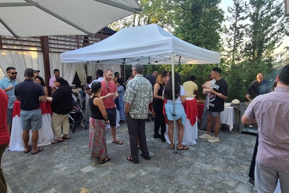 MSGs and U.S. Ambassador co-host a fiesta for Guam Liberation Independence Day in Tirana