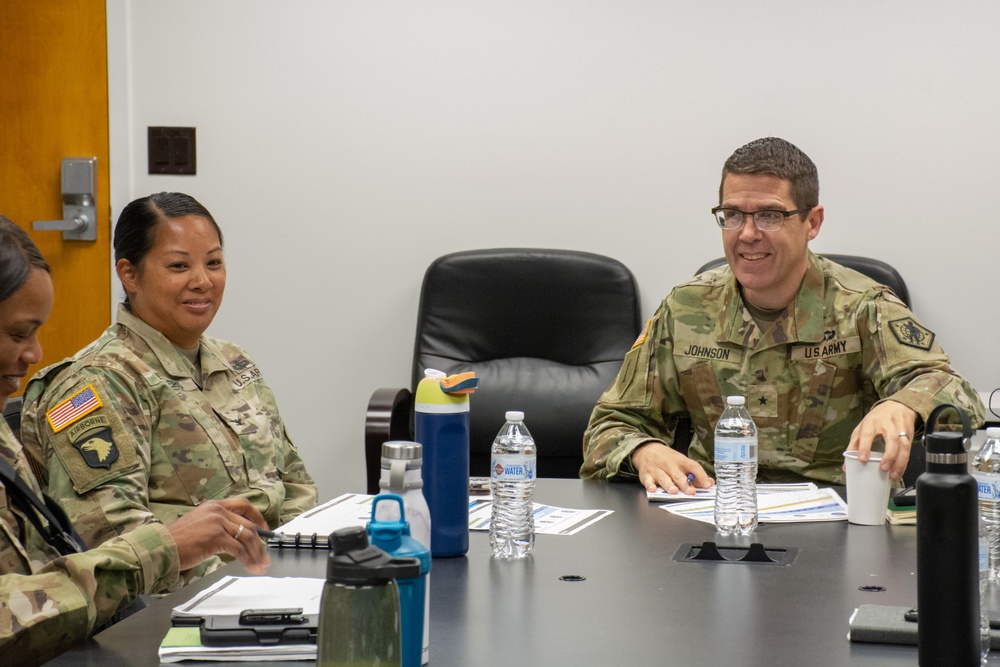 Adjutant General Gregory Johnson visits IPPS-A