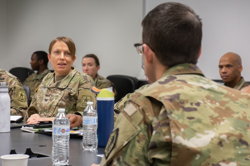 Adjutant General Gregory Johnson visits IPPS-A