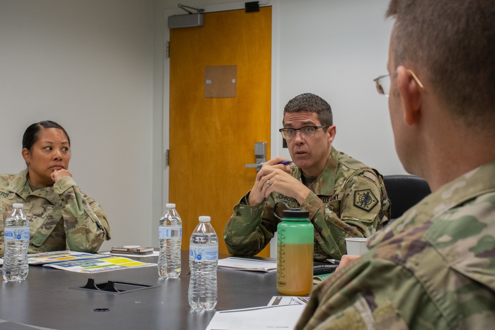 Adjutant General Gregory Johnson visits IPPS-A