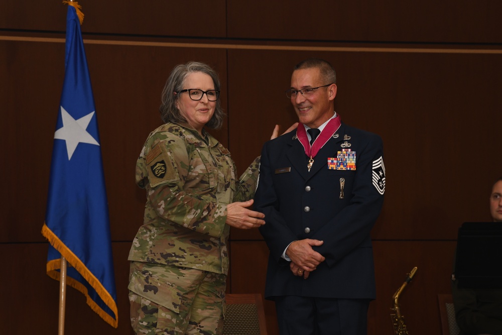 Command Chief Master Sgt. Daniel Conner Retirement