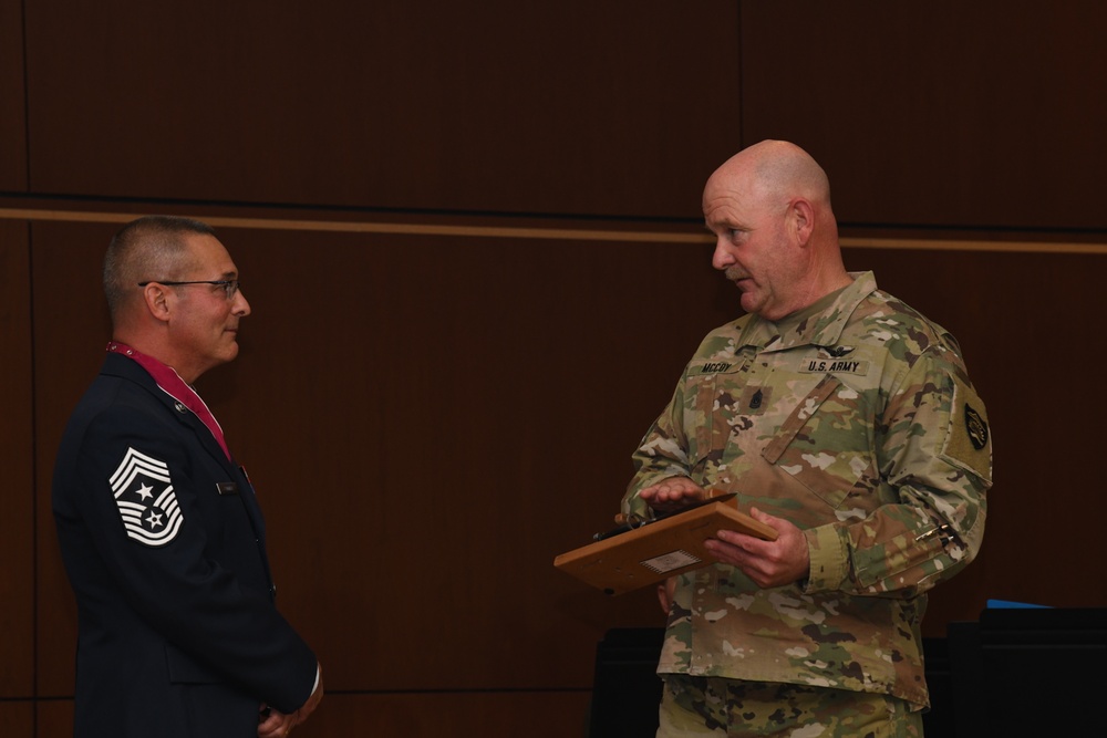 Command Chief Master Sgt. Daniel Conner Retirement