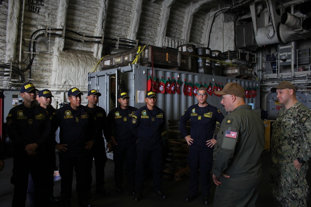 USS Milwaukee (LCS 5) visits Cartagena, Colombia