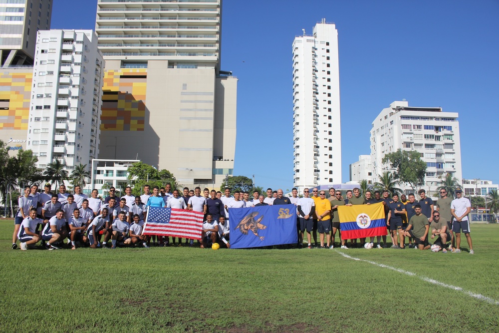 USS Milwaukee (LCS 5) visits Cartagena, Colombia